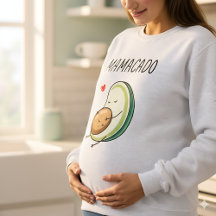 MAMACADO Funny Pregnancy T-Shirt | Avocado Mum