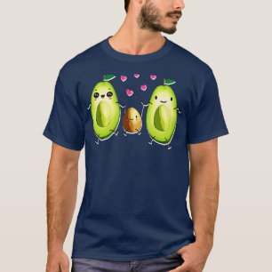 Mamacado Papacado Avocado Partnerlook Pregnant T-Shirt