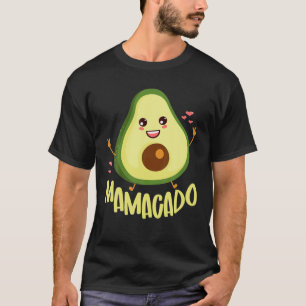 Mamacado Pregnant Funny Pregnancy Avocado Cute T-Shirt
