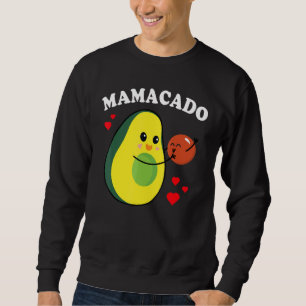 Mamacado Women Men Kids Avocado Costume Sweatshirt