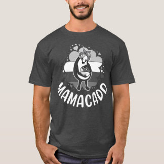Mamacado, Womens Avocado For Girls, Cute Mum, Baby T-Shirt