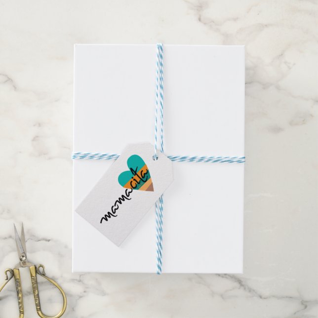 Mamacita • 80's Heart Gift Tags (With Twine)