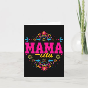 Mamacita First Fiesta Birthday For Women - Cactus Card