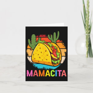 Mamacita Funny Taco Cactus Cinco De Mayo Fiesta Ou Card