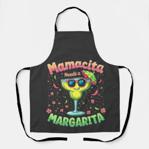 Mamacita Needs a Margarita  Cinco De Mayo Party Apron