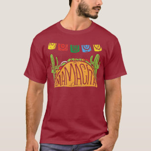 Mamacita Taco Cinco De Mayo Mothers Day Gift Mum T-Shirt