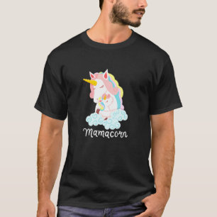 Mamacorn Adorable Unicorn Mum Magical Mother's Day T-Shirt