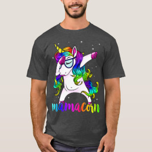 Mamacorn Mommycorn Unicorn Mummy Momma Mum Gift T-Shirt