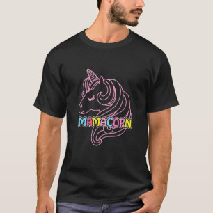 Mamacorn Mothers Day Unicorn Mum Mama Unicorn Lov T-Shirt
