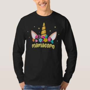 Mamacorn Unicorn Costume Mum Mother's Day 1 T-Shirt