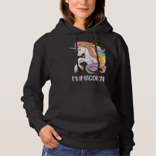 Mamacorn Unicorn Costume Mum Mother's Day 3 Hoodie