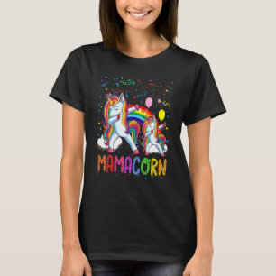Mamacorn Unicorn Mom Baby Mother's Day Women Kids T-Shirt