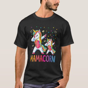 Mamacorn Unicorn Mum Baby Funny Mother's Day For W T-Shirt