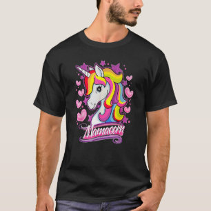 Mamacorn Unicorn Mum Baby Mother's Day For Women T-Shirt