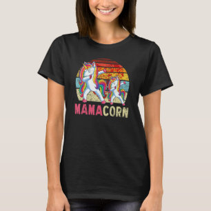 Mamacorn Unicorn Mum Vintage Mother's Day Women T-Shirt