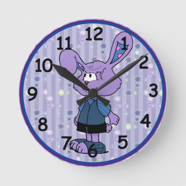 Mamamacanz Round Clock (Front)