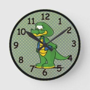 Mamamacanz Round Clock