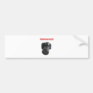 Mamarazzi Photographer Bumper Sticker