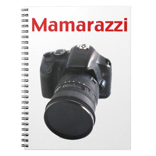 Mamarazzi Photographer Notebook (Front)