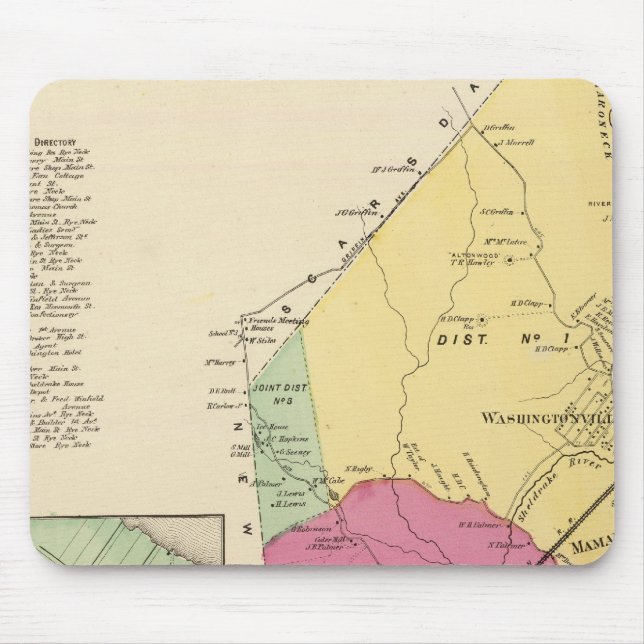 Mamaroneck Town, Orienta Mouse Pad (Front)