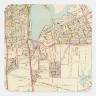 Mamaroneck village, New York Square Sticker