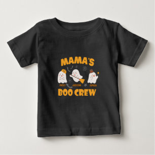 Mama's Boo Crew Kids' Halloween T-Shirt