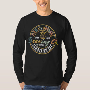 Mama's Boobery Always on Tap Funny Breastfeeding B T-Shirt