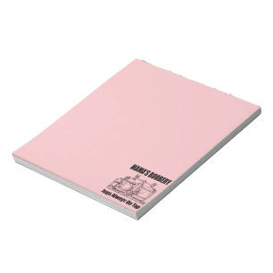 Mama's Boobery Jugs Always On Tap Notepad