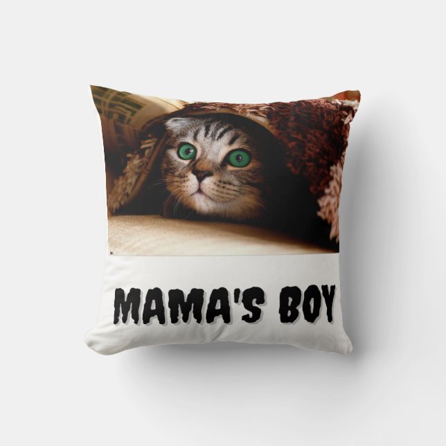 Mamas Boy Cushion (Front)