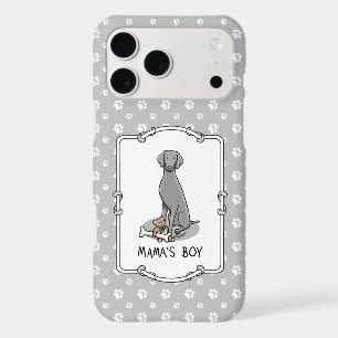 Mama's Boy Weimaraner (grey 1) toys dog mum Cute