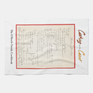 Mama's Chicken Gumbo Recipe Tea Towel