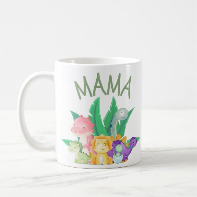 Mama's Dinos Coffee Mug (Left)