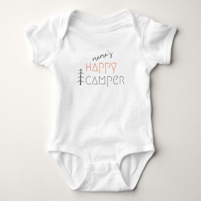 mama's happy camper. Baby Bodysuits & One-pieces (Front)