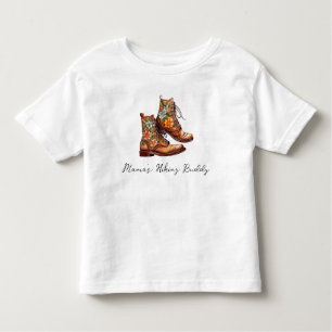 Mamas Hiking Buddy Adventurous Girls Toddler T-Shirt