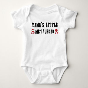 Mama's Little Metalhead Baby Bodysuit