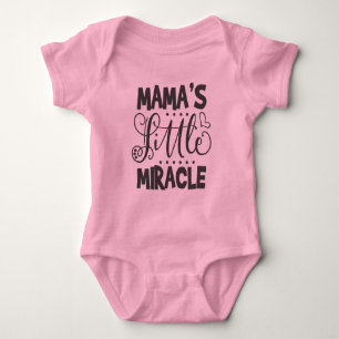 Mama's Little Miracle Baby Bodysuit
