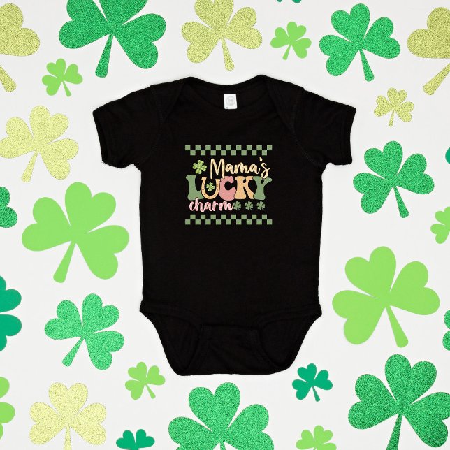 Mama's Lucky Charm St. Patrick's Day Baby Bodysuit (Creator Uploaded)