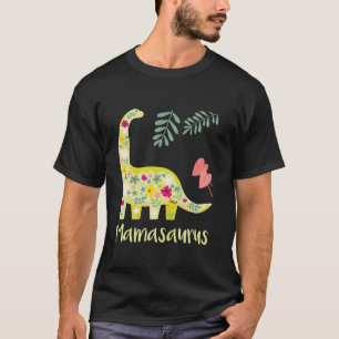 Mamasaurus Cute Dino Mother Mum Dinosaur T-Shirt