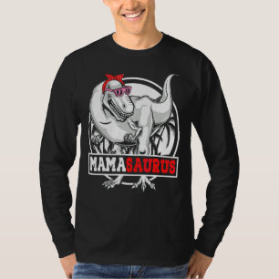 Mamasaurus Dinosaur Family Matching Women T-Shirt