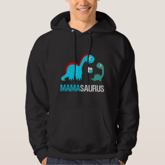 Mamasaurus Dinosaur For Mum, Daughter Mother's Day Hoodie