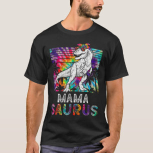 Mamasaurus Dinosaur Mama Saurus Family Matching Ti T-Shirt