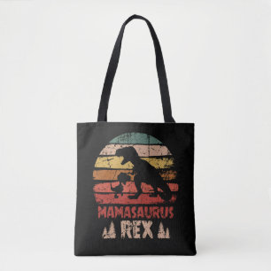 Mamasaurus Dinosaur Rex Mother Day For Mum Gift Ma Tote Bag