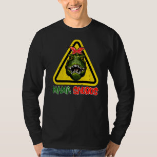 Mamasaurus Dinosaur Trex  Mama Saurus Mother's Fam T-Shirt