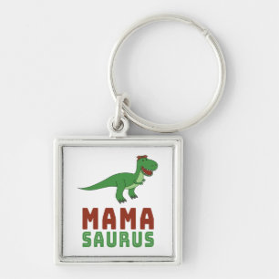 Mamasaurus Dinosaur Tyrannosaurus Rex Mothers Day Key Ring