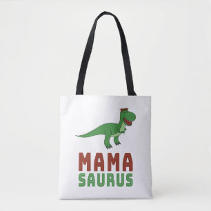 Mamasaurus Dinosaur Tyrannosaurus Rex Mothers Day Tote Bag