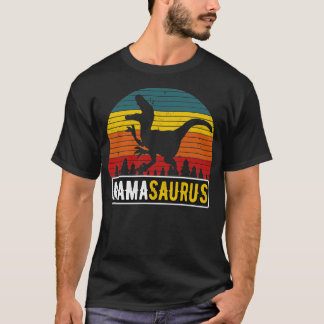 MamaSaurus Mom TRex Dinosaur Retro Mother T-Shirt