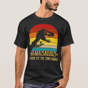 Mamasaurus mother Of The Dinosaurs T rex Retro Vin T-Shirt