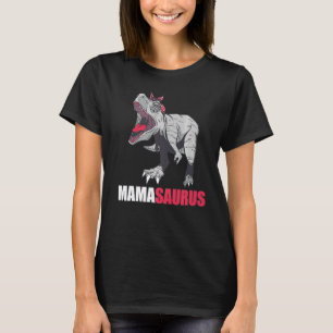 Mamasaurus Rex Dinosaur Cute Mama Mother's Day Fam T-Shirt