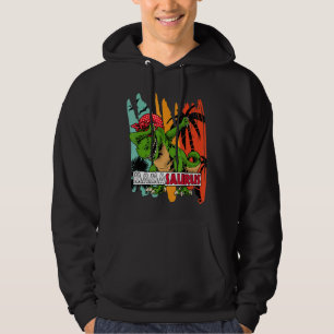 Mamasaurus Rex Dinosaur Mama Saurus Family Matchi Hoodie
