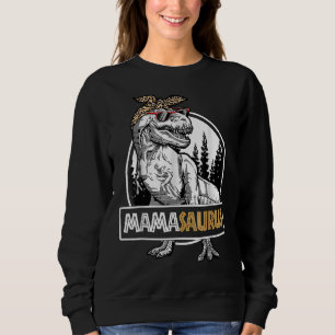 Mamasaurus Rex Dinosaur Mama Saurus Family Matchin Sweatshirt